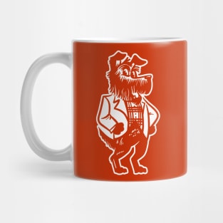 Carnegie Mellon Tartans - Simple White Mascot Mug